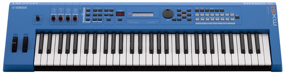 Yamaha MX61 Music Synthesizer - Blue