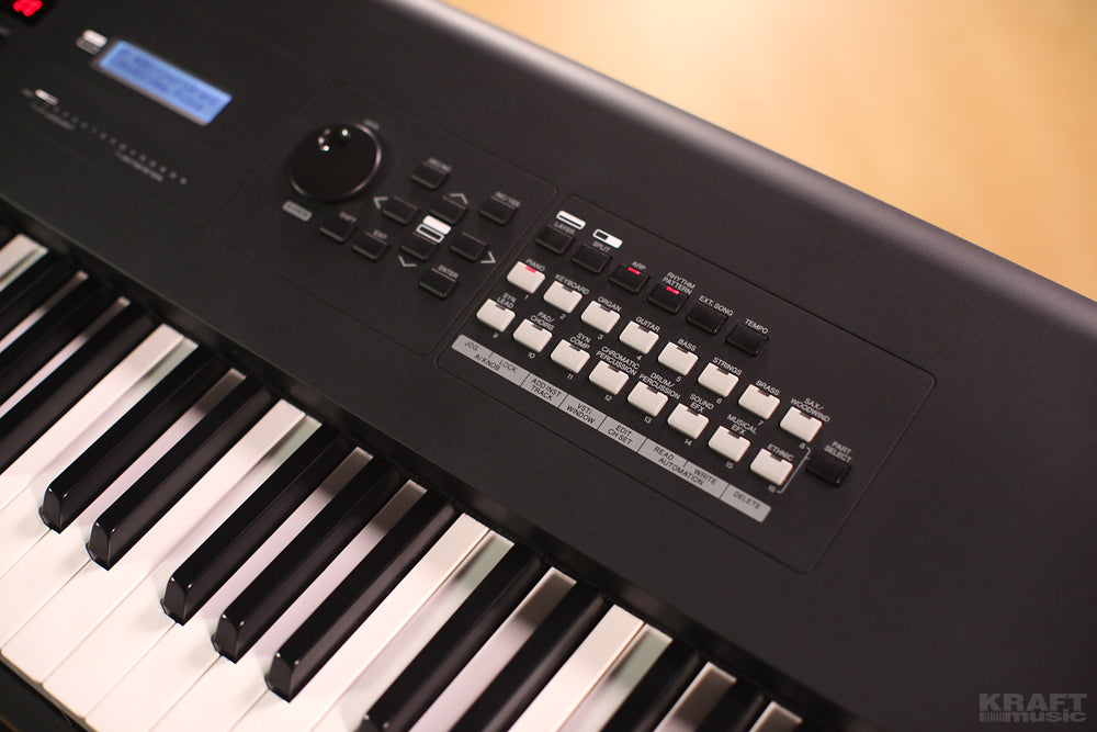 Yamaha MX88 Music Synthesizer - Black KEY ESSENTIALS BUNDLE
