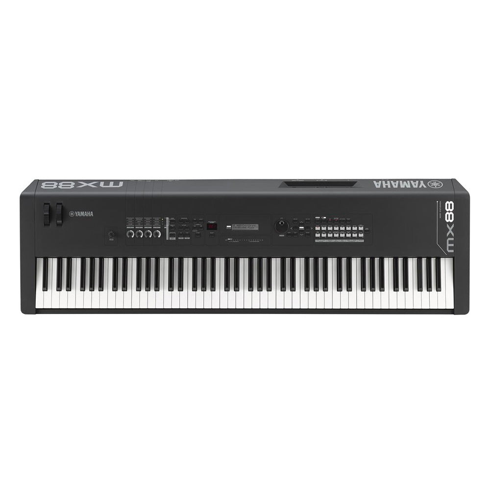 Yamaha MX88 Music Synthesizer - Black STAGE ESSENTIALS BUNDLE