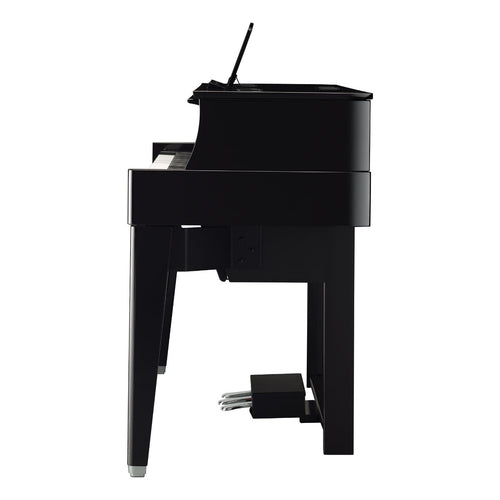Yamaha AvantGrand N1X Hybrid Piano - Polished Ebony - Side