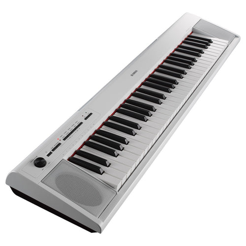 Yamaha Piaggero NP12 61-Key Portable Keyboard - White