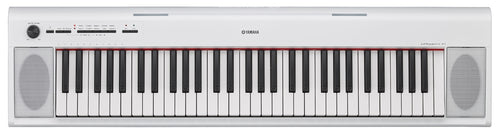 Yamaha Piaggero NP12 61-Key Portable Keyboard with Power Adapter - Whi –  Kraft Music