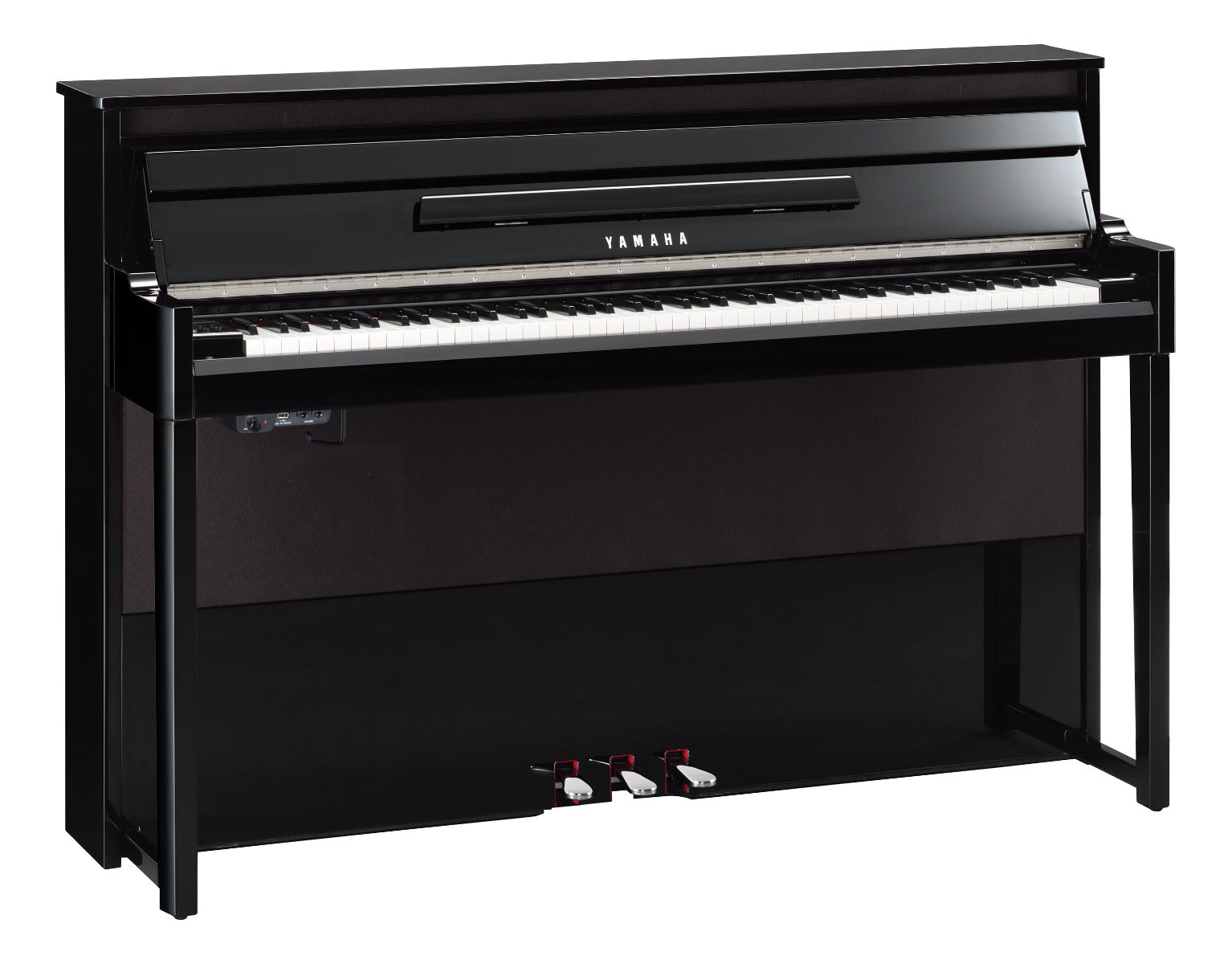 Yamaha AvantGrand NU1X Hybrid Piano - Polished Ebony - View 1
