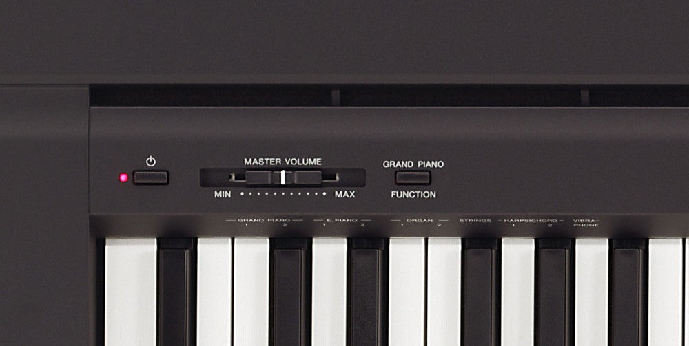 Yamaha P-45 Digital Piano - Black HOME ESSENTIALS BUNDLE