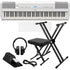 Yamaha P-515 Digital Piano - White KEY ESSENTIALS BUNDLE