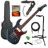 Yamaha Pacifica PAC611HFM Electric Guitar - Trans Black GUITAR ESSENTIALS BUNDLE