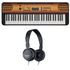 Collage image of the Yamaha PSR-E360 Portable Keyboard - Maple BONUS PAK