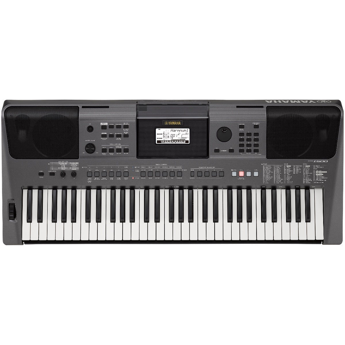 Top view of Yamaha PSR-I500 Portable Keyboard
