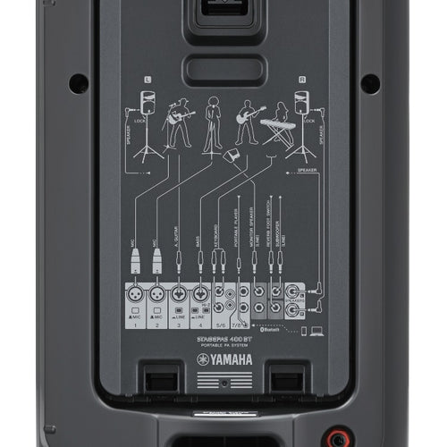Yamaha STAGEPAS 400BT Portable PA System BONUS PAK