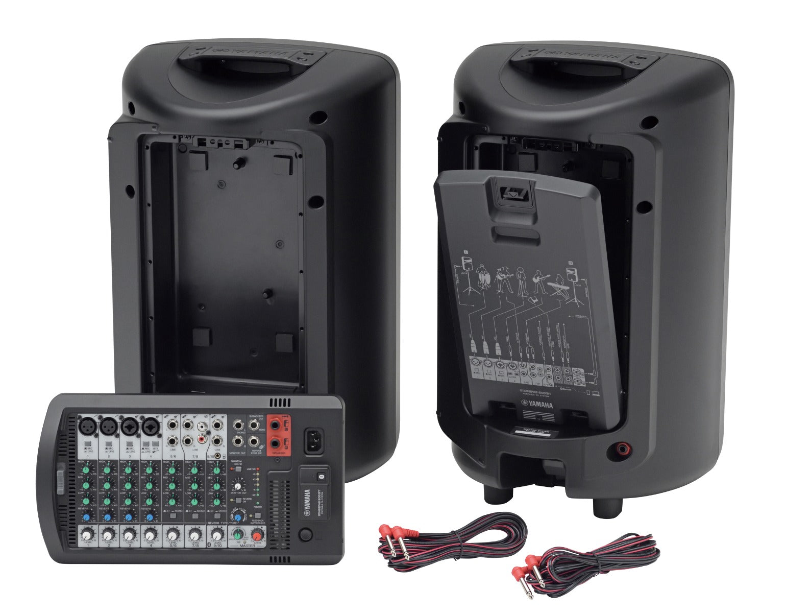 Yamaha STAGEPAS 600BT Portable PA System BONUS PAK