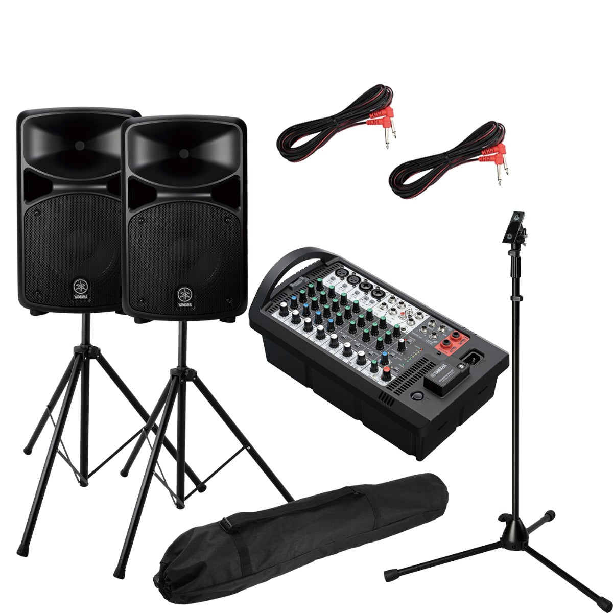 Yamaha STAGEPAS 600BT Portable PA System BONUS PAK