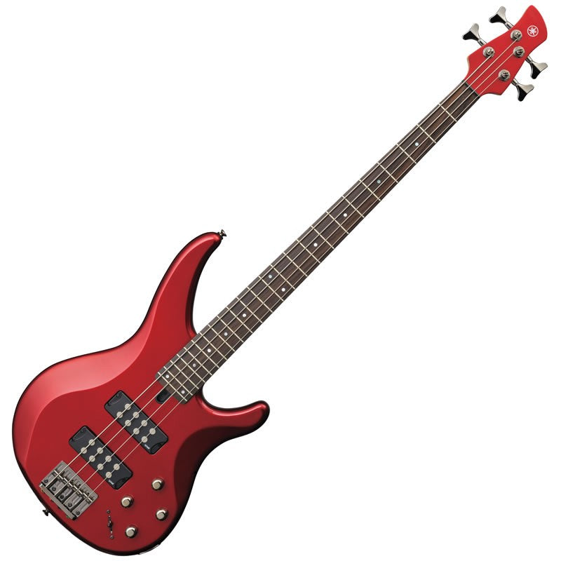 yamaha trbx304 electric bass guitar - candy apple red