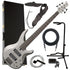 Yamaha TRBX305 5-String Electric Bass Guitar - Pewter BASS ESSENTIALS BUNDLE