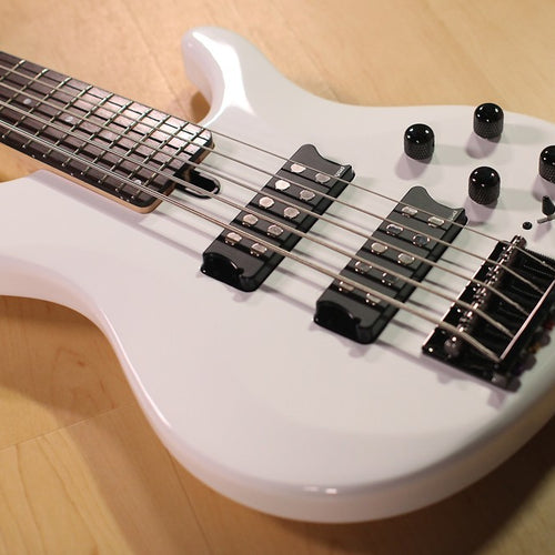 Yamaha TRBX305 5-String Electric Bass Guitar - White