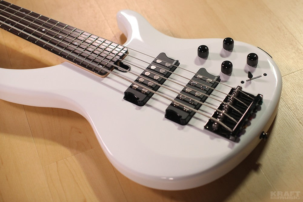 Yamaha TRBX305 5-String Electric Bass Guitar - White
