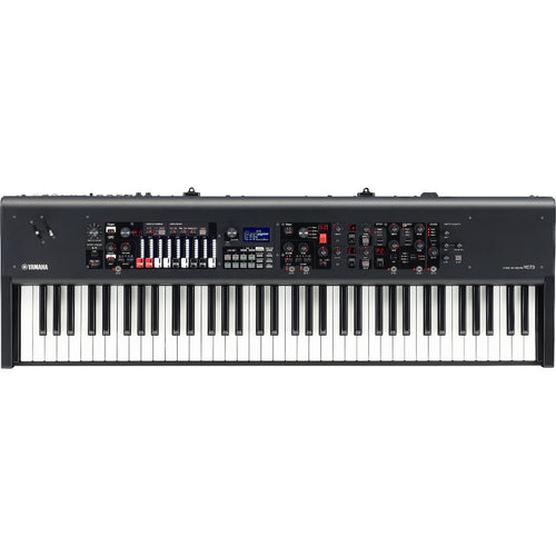 Top view of Yamaha YC73 73-Key Stage Keyboard and Organ