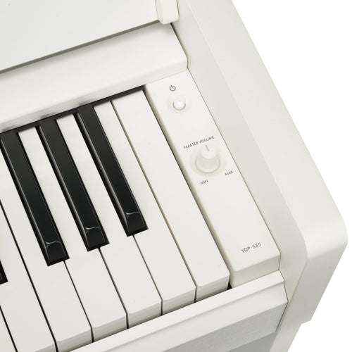 Yamaha Arius YDP-S35 Digital Piano - White view 5