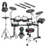 Collage image of the Yamaha DTX8K-X BF Electronic Drum Set - Black Forest DRUM ESSENTIALS BUNDLE