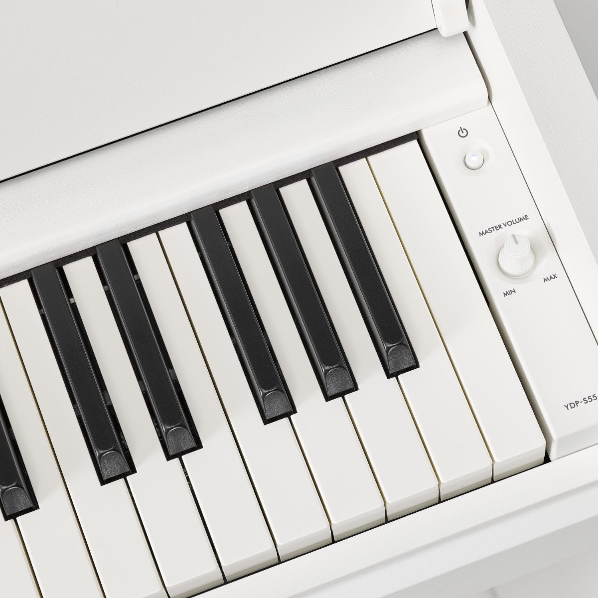 Yamaha Arius YDP-S55 Digital Piano - White view 6