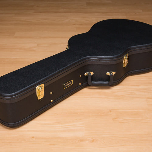 Included guitar case for the Yamaha AC5M Acoustic-Electric Guitar - Vintage Natural view 1