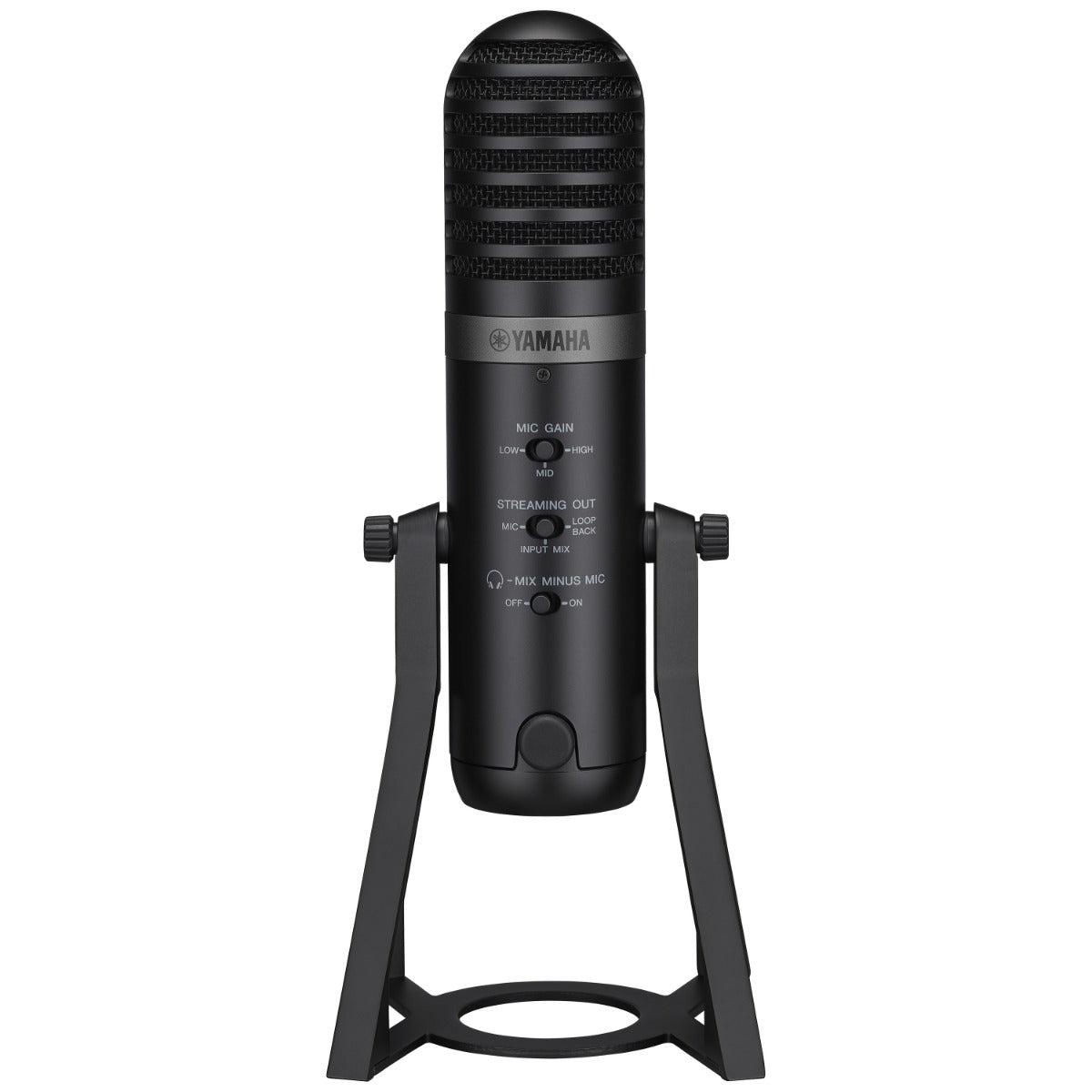 Yamaha AG01 Live Streaming USB Microphone - Black BONUS PAK