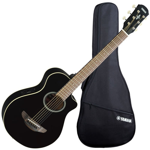 Yamaha APXT2 3/4 Scale Thinline Acoustic-Electric Guitar - Black