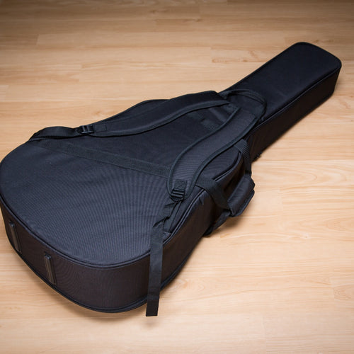 Included soft case for the Yamaha LL-TA TransAcoustic Guitar - Vintage Tint view 2