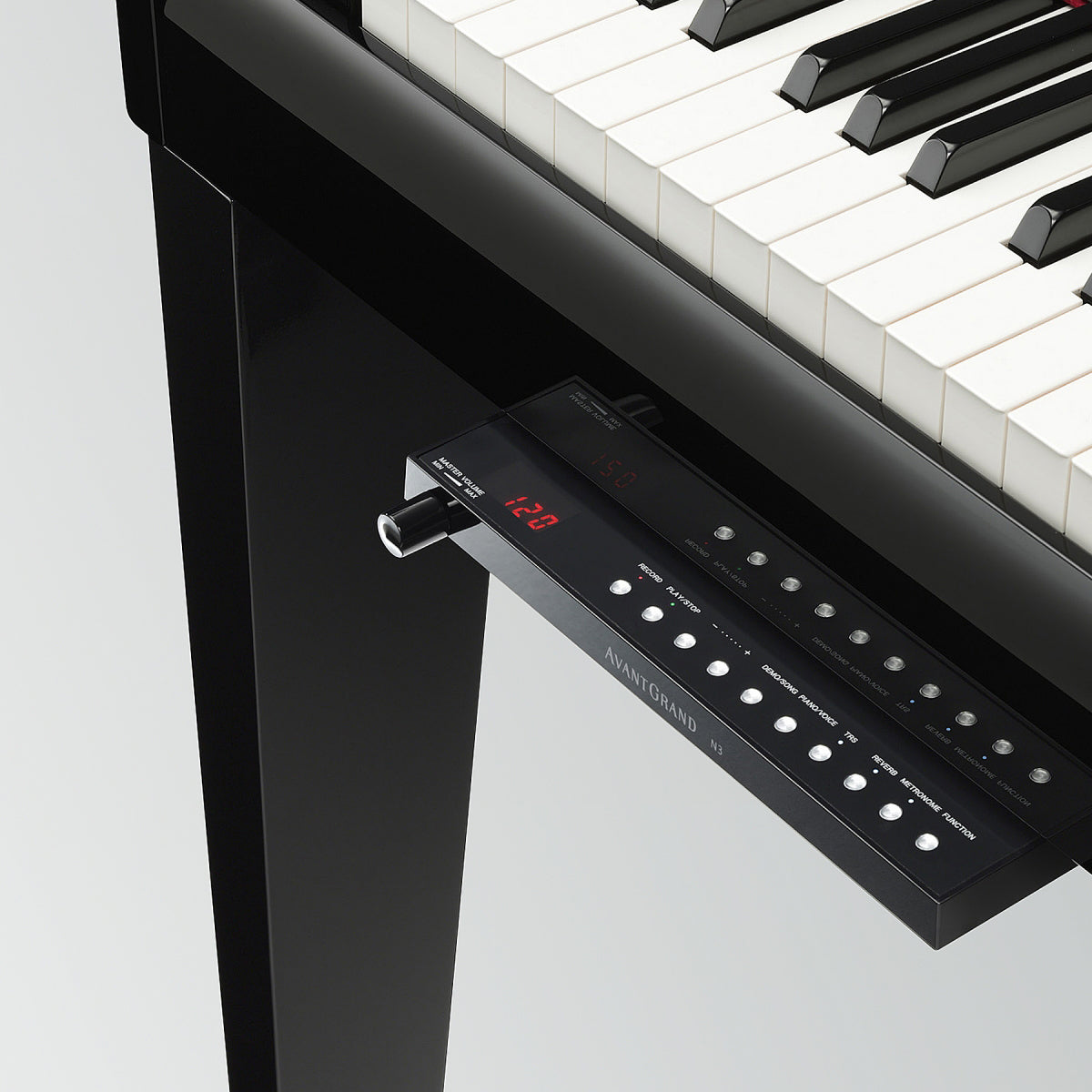 Yamaha AvantGrand N2 Hybrid Piano - Polished Ebony – Kraft Music