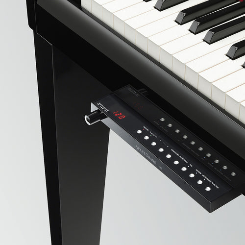 Yamaha AvantGrand N2 Hybrid Piano - Polished Ebony - controls 2