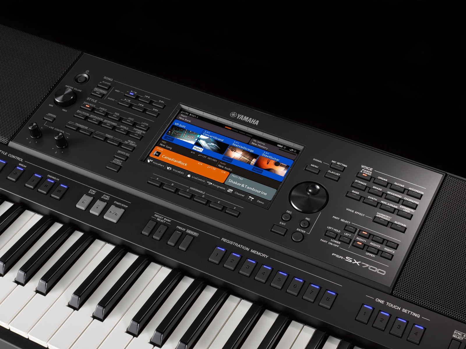 Yamaha PSR-SX700 Arranger Workstation Keyboards