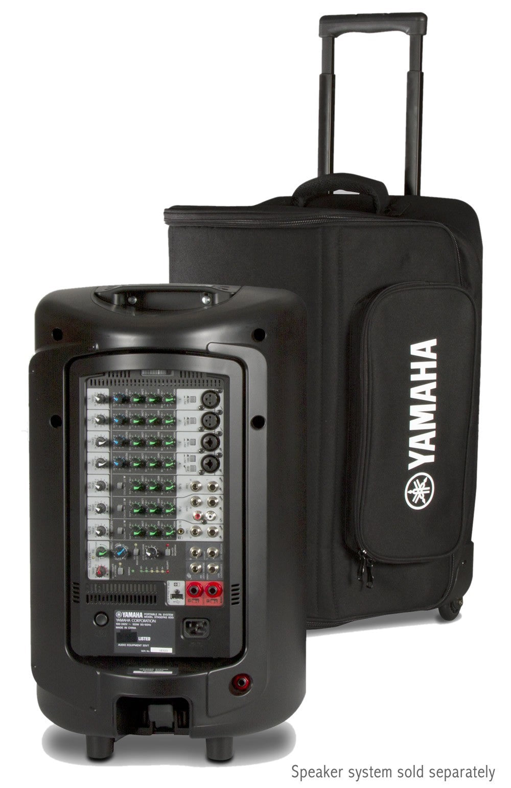 Yamaha YBSP600i Rolling Case for STAGEPAS 600i – Kraft Music Yamaha YBSP600i Rolling Case for STAGEPAS 600i – Kraft Music