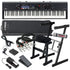 Collage image of the Yamaha YC88 88-Key Stage Keyboard and Organ STAGE RIG bundle